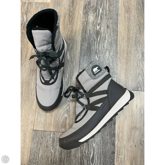 -Boots Snow By Sorel In Grey, Size: 10.5