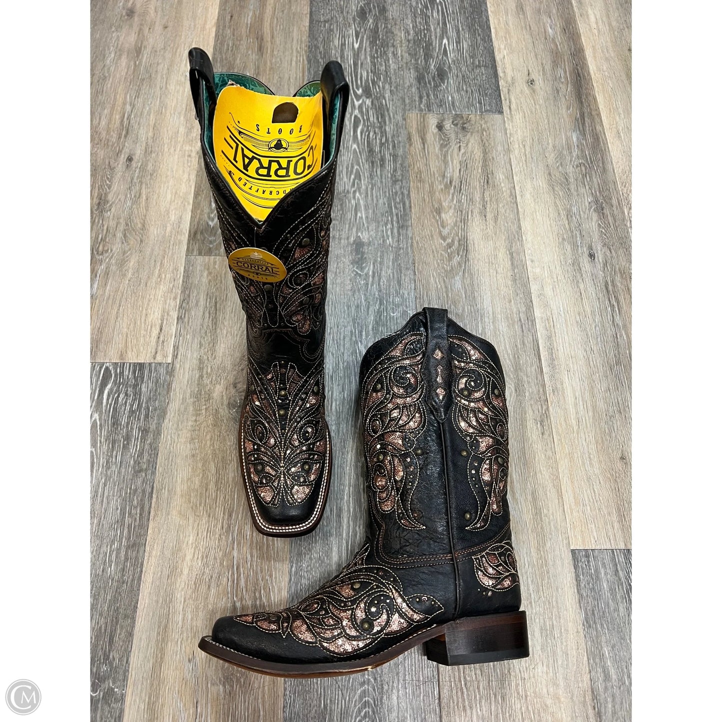 Boots Western By Corral In Brown, Size: 11