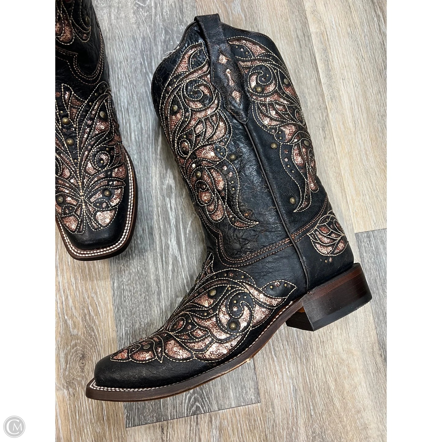 Boots Western By Corral In Brown, Size: 11