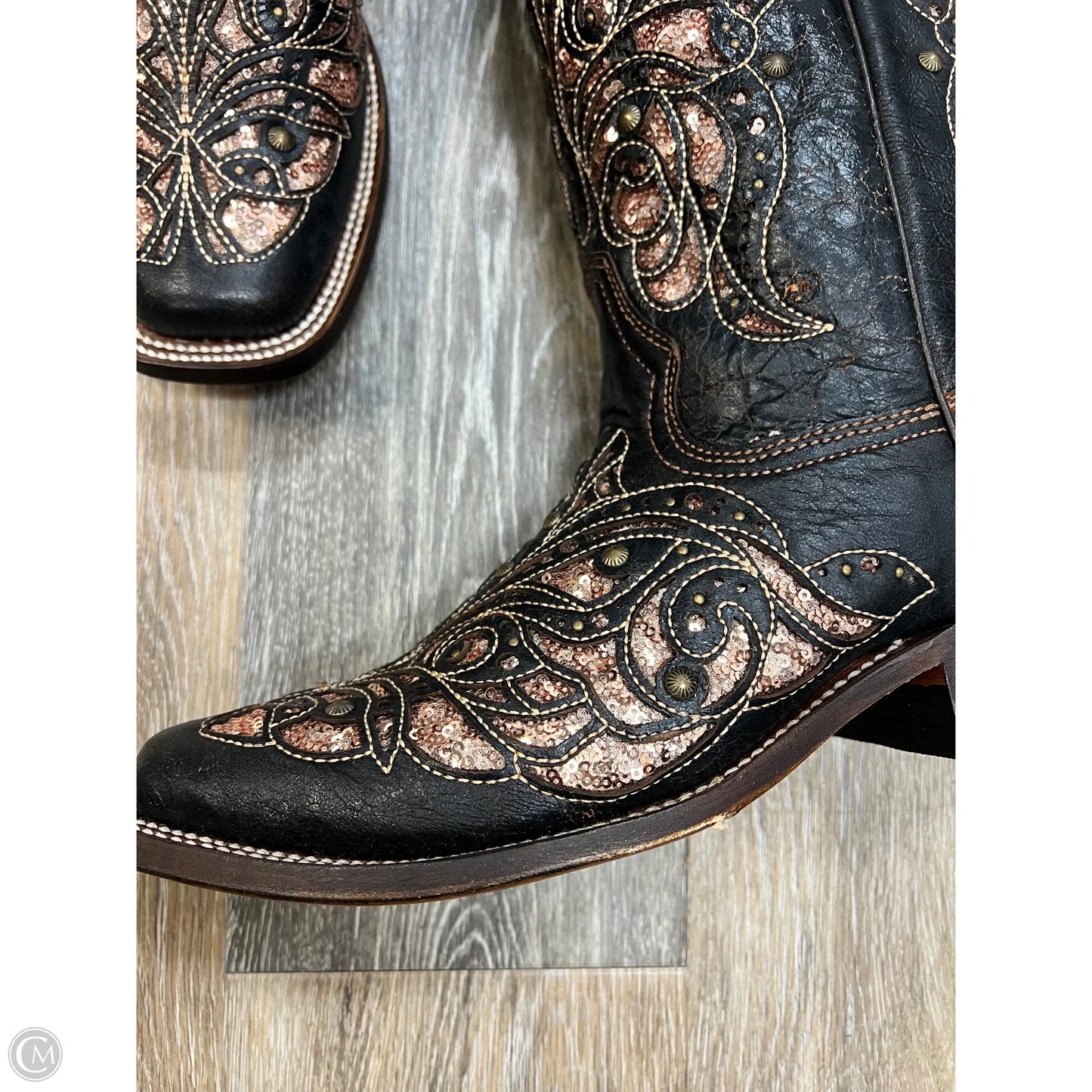 Boots Western By Corral In Brown, Size: 11
