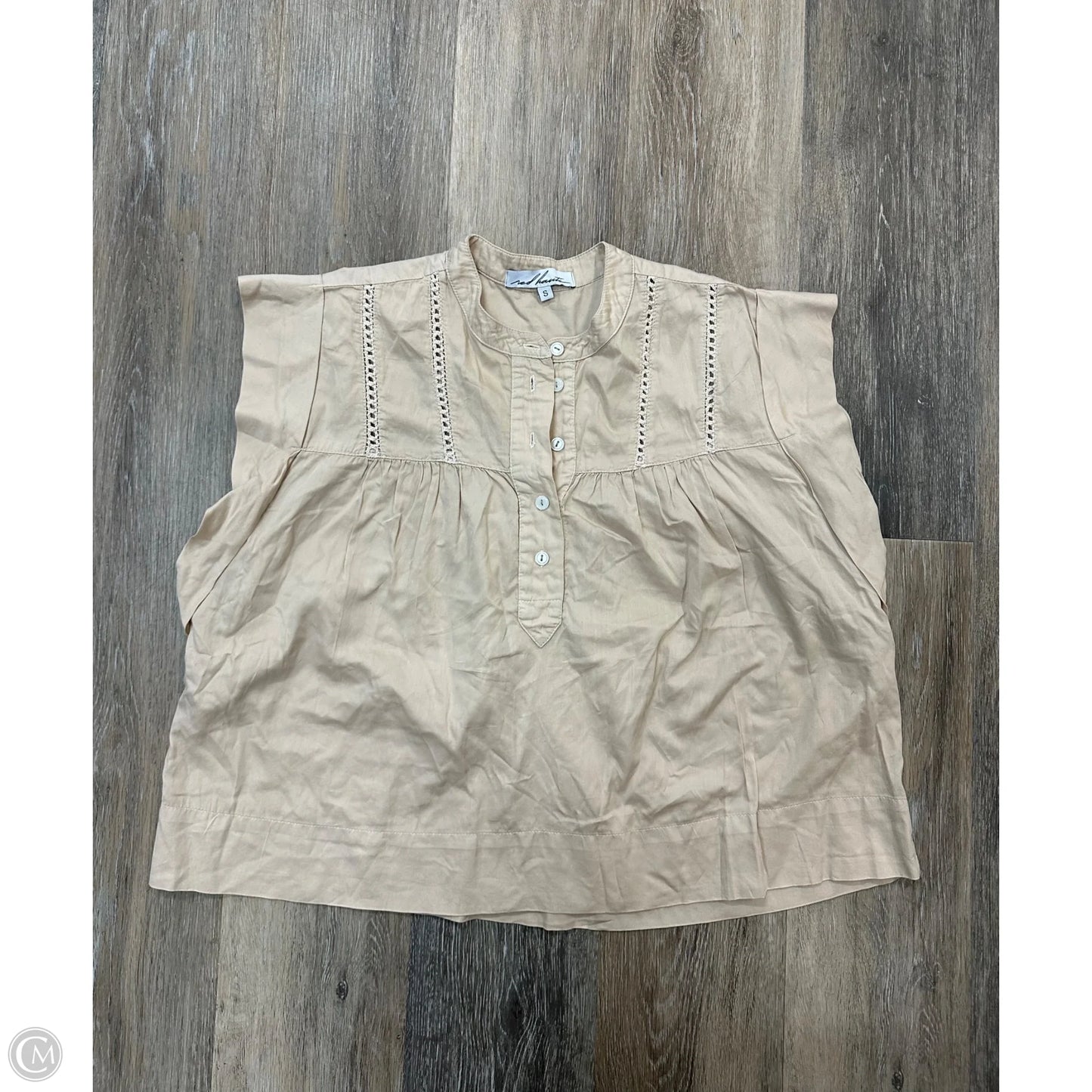 Top Sleeveless By Red Haute In Beige, Size: S