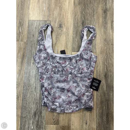 Tank Top By Lulus In Floral Print, Size: L