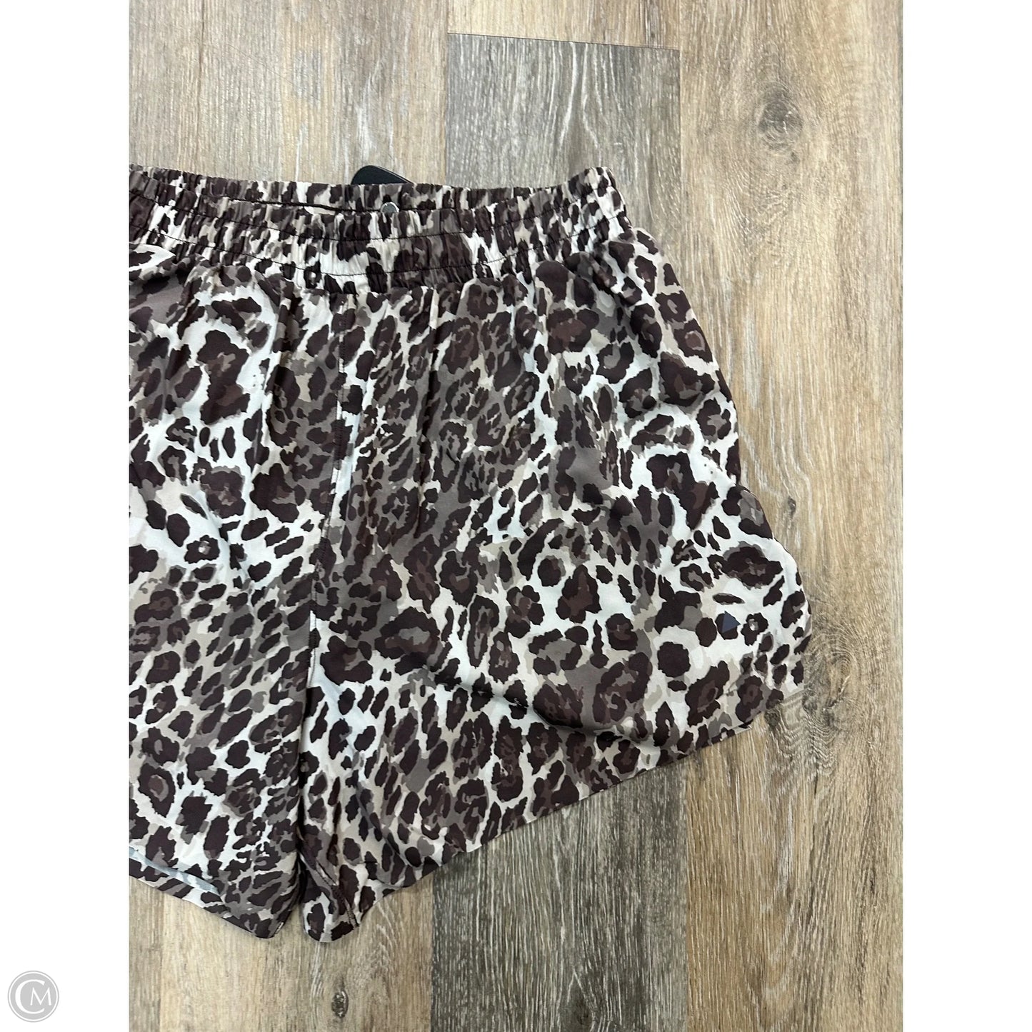 Athletic Shorts By Clothes Mentor In Animal Print, Size: L