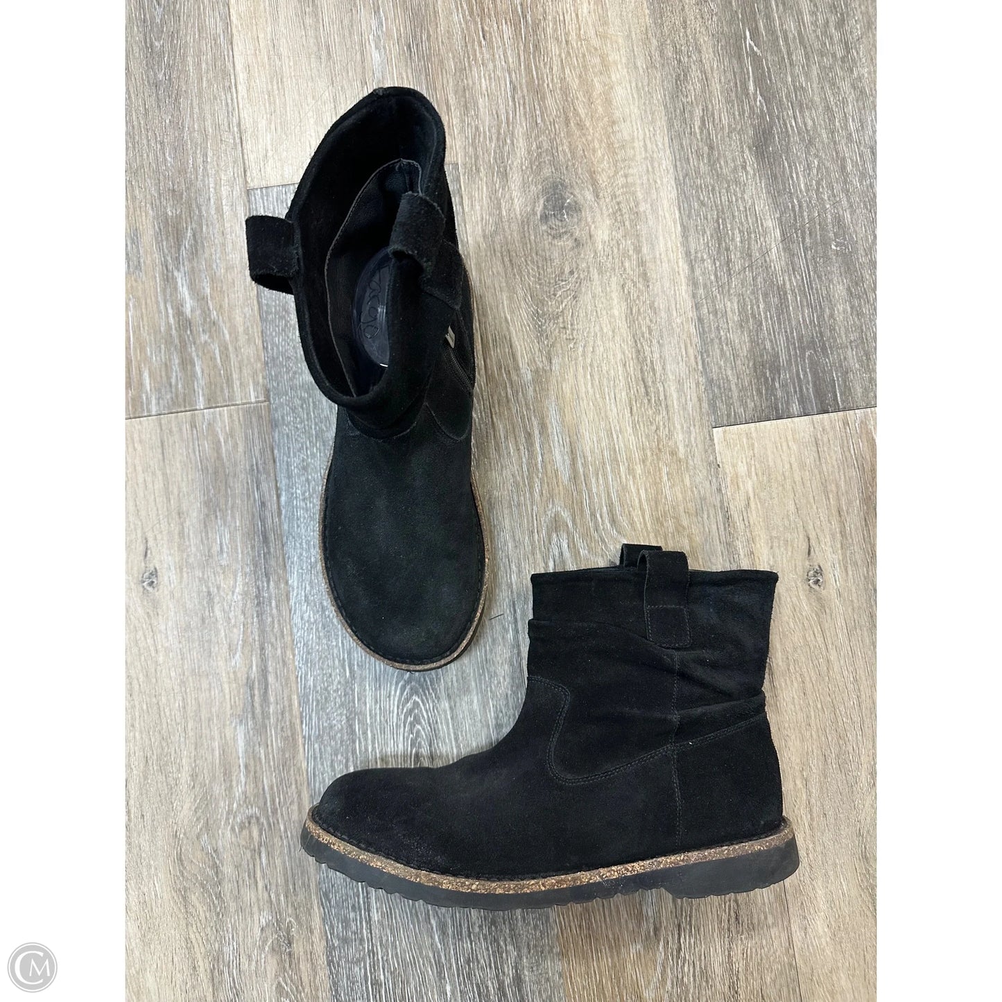 Boots Ankle Flats By Birkenstock In Black, Size: 10