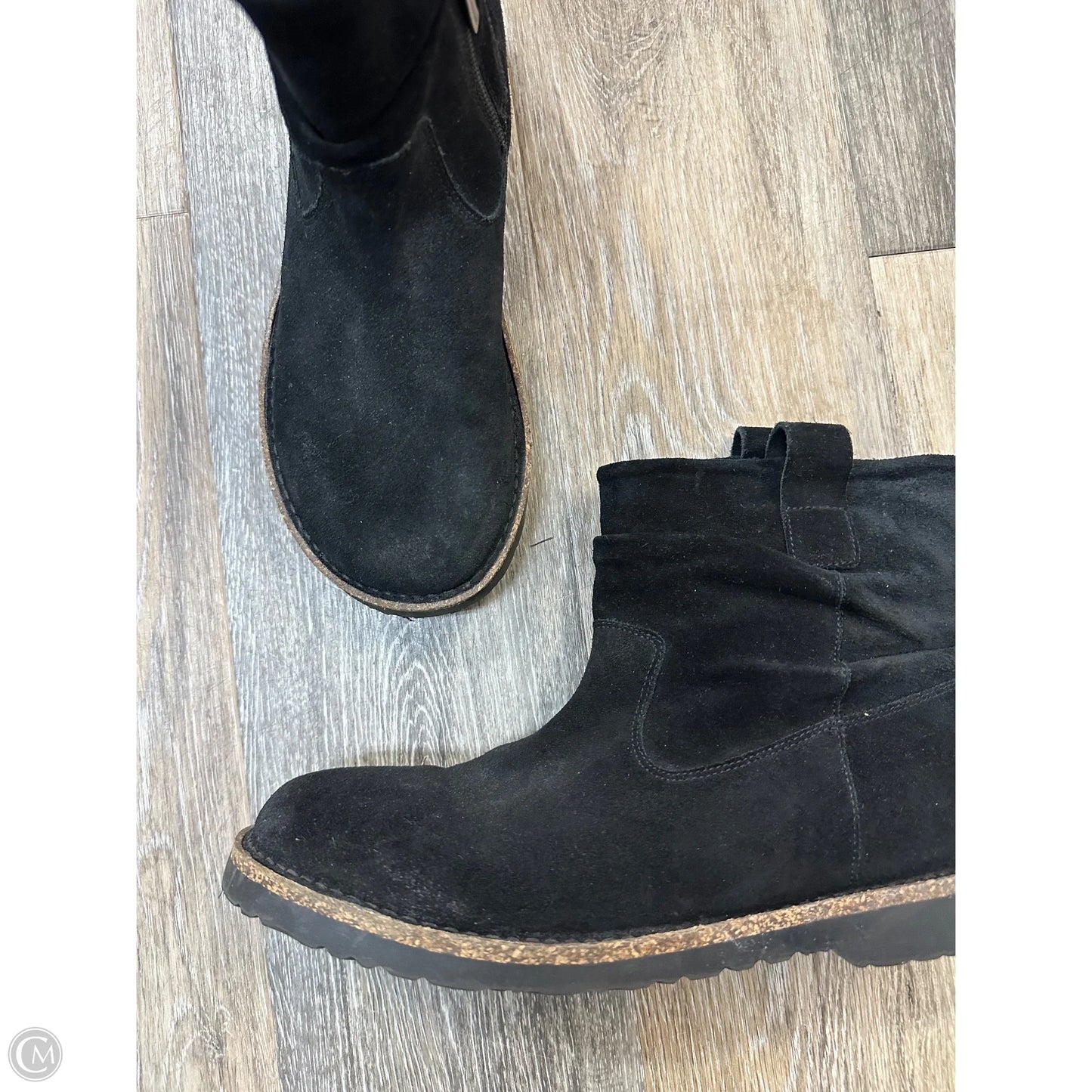 Boots Ankle Flats By Birkenstock In Black, Size: 10