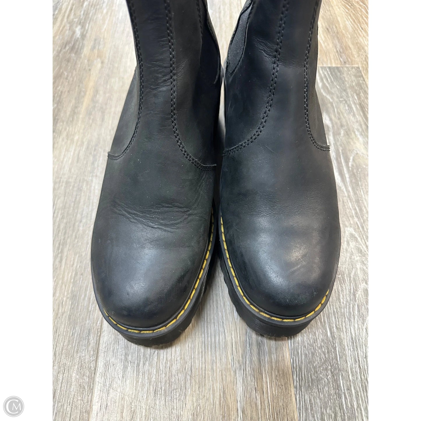 Boots Ankle Heels By Dr Martens In Black, Size: 10