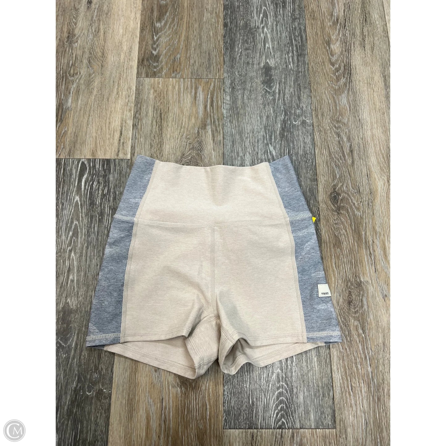 Athletic Shorts By Vuori In Cream & Grey, Size: Xs