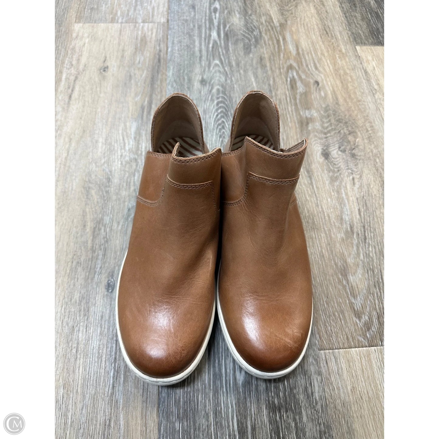 Boots Ankle Flats By Taos In Tan, Size: 8