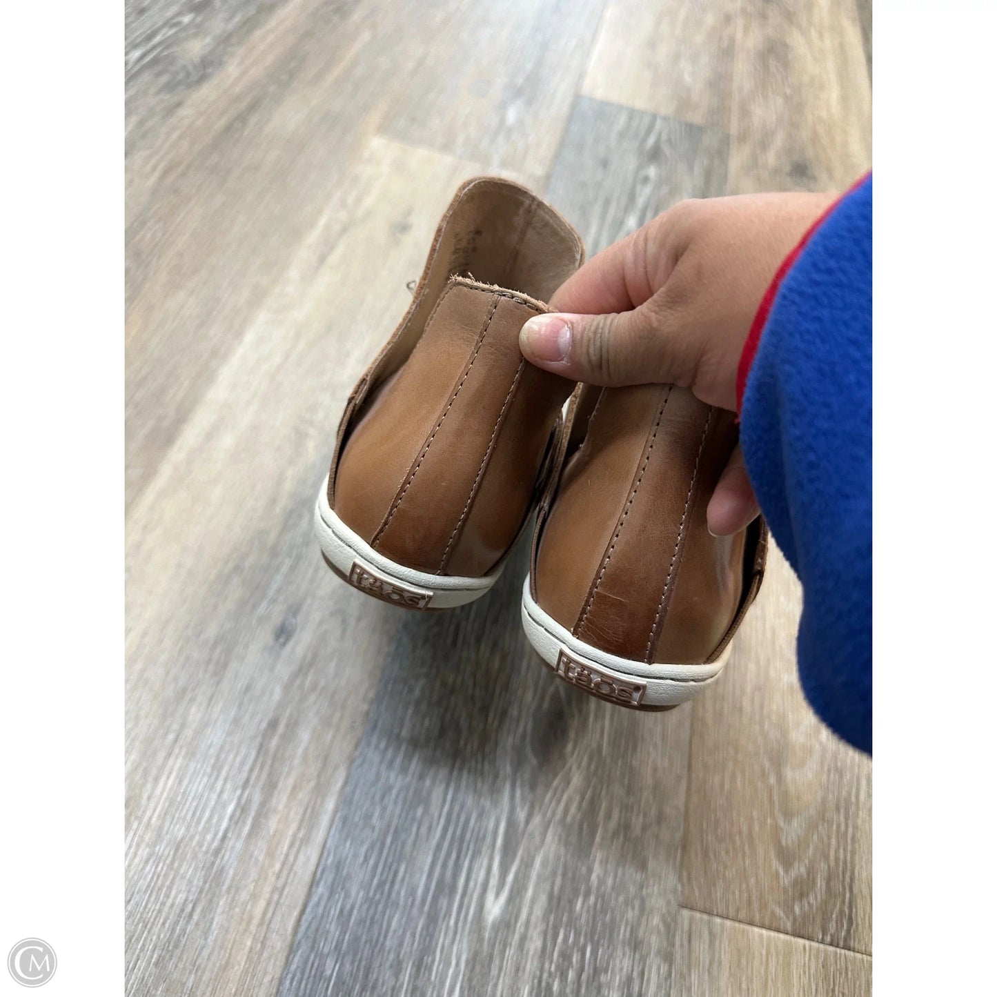 Boots Ankle Flats By Taos In Tan, Size: 8