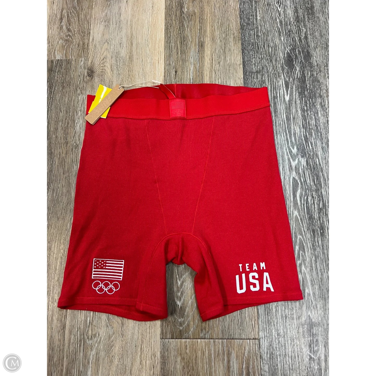 Athletic Shorts By Skims In Red, Size: M