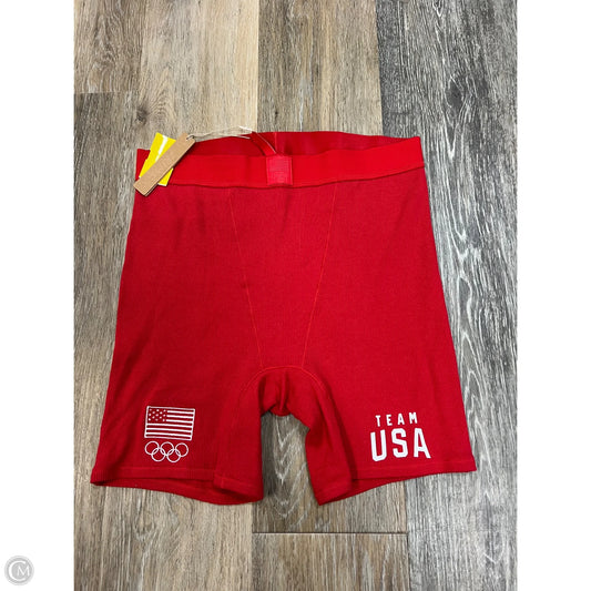 Athletic Shorts By Skims In Red, Size: M