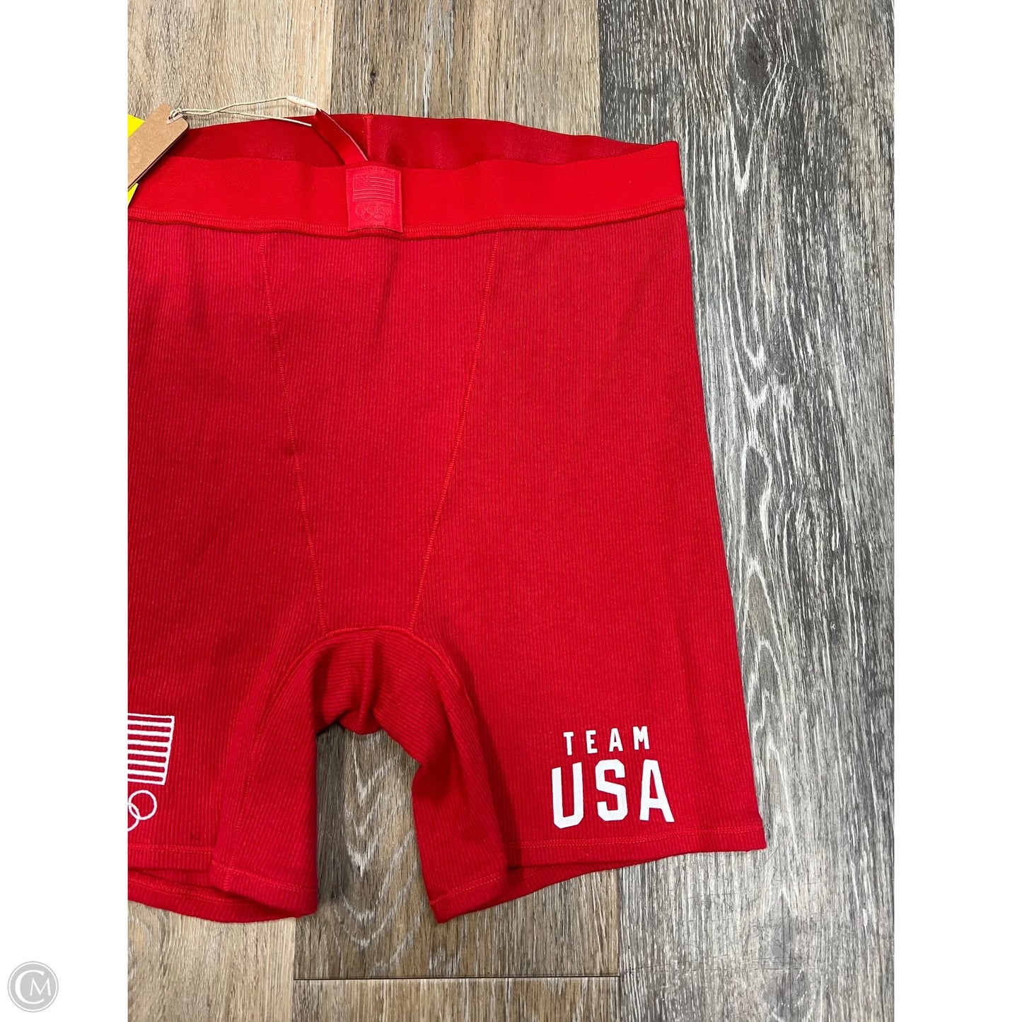 Athletic Shorts By Skims In Red, Size: M