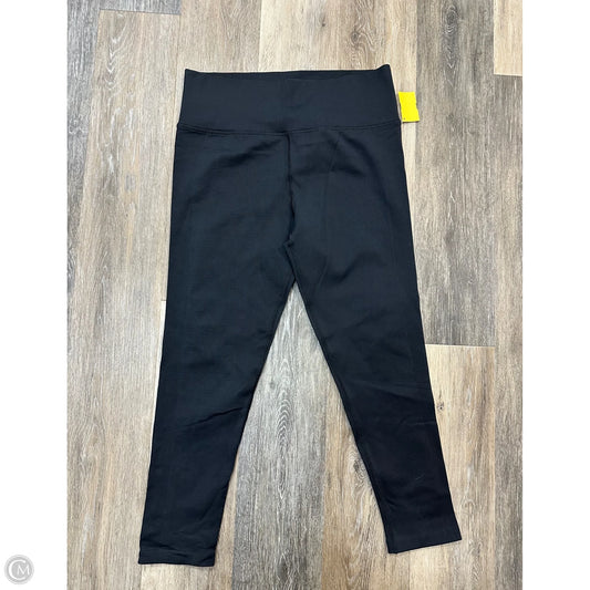 Athletic Leggings By Athleta In Black, Size: Xl