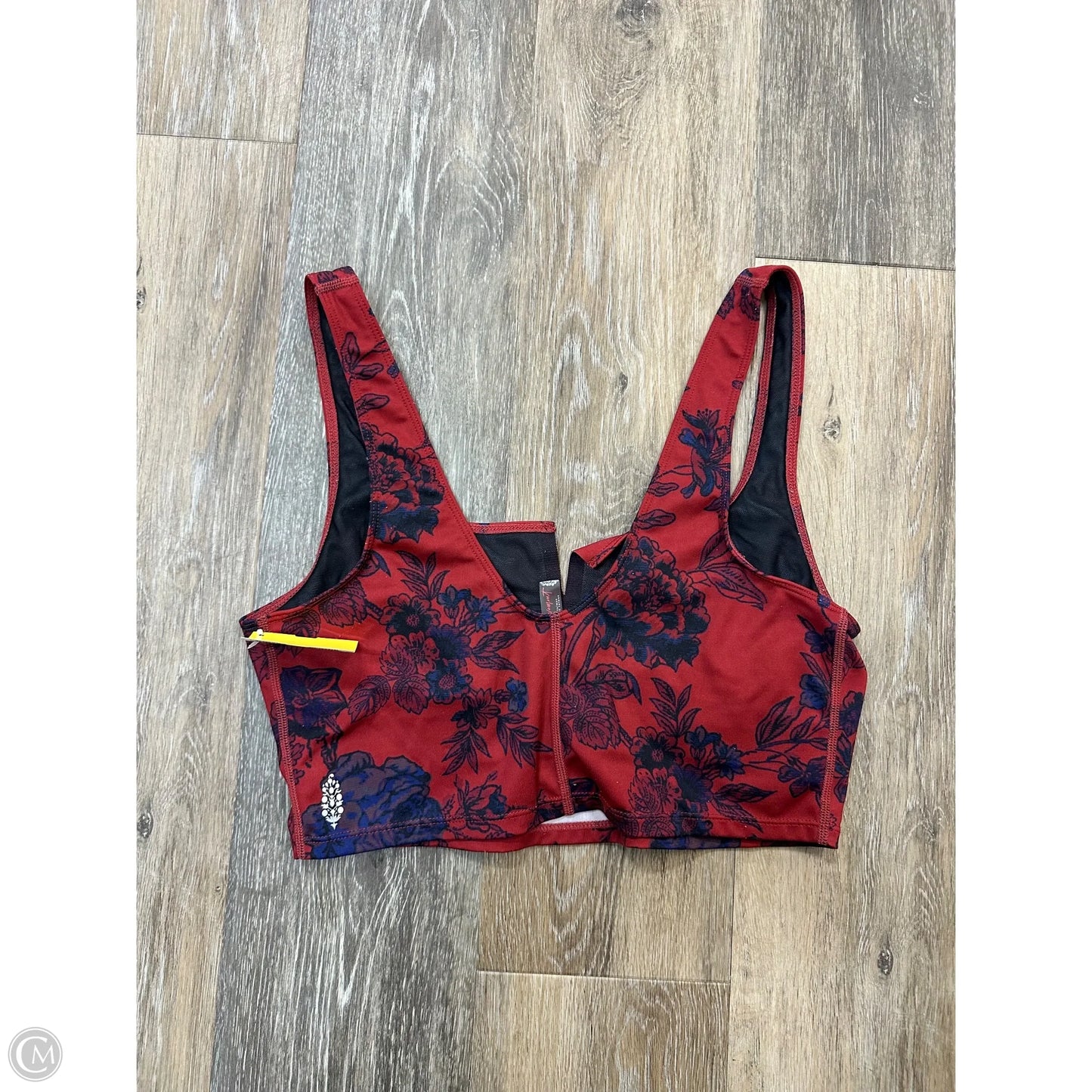 Athletic Bra By Free People In Blue & Red, Size: M