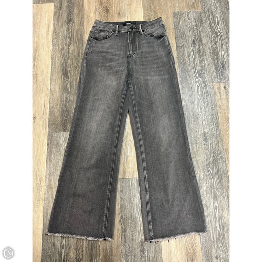 Jeans Wide Leg By Mica In Grey Denim, Size: 2/26