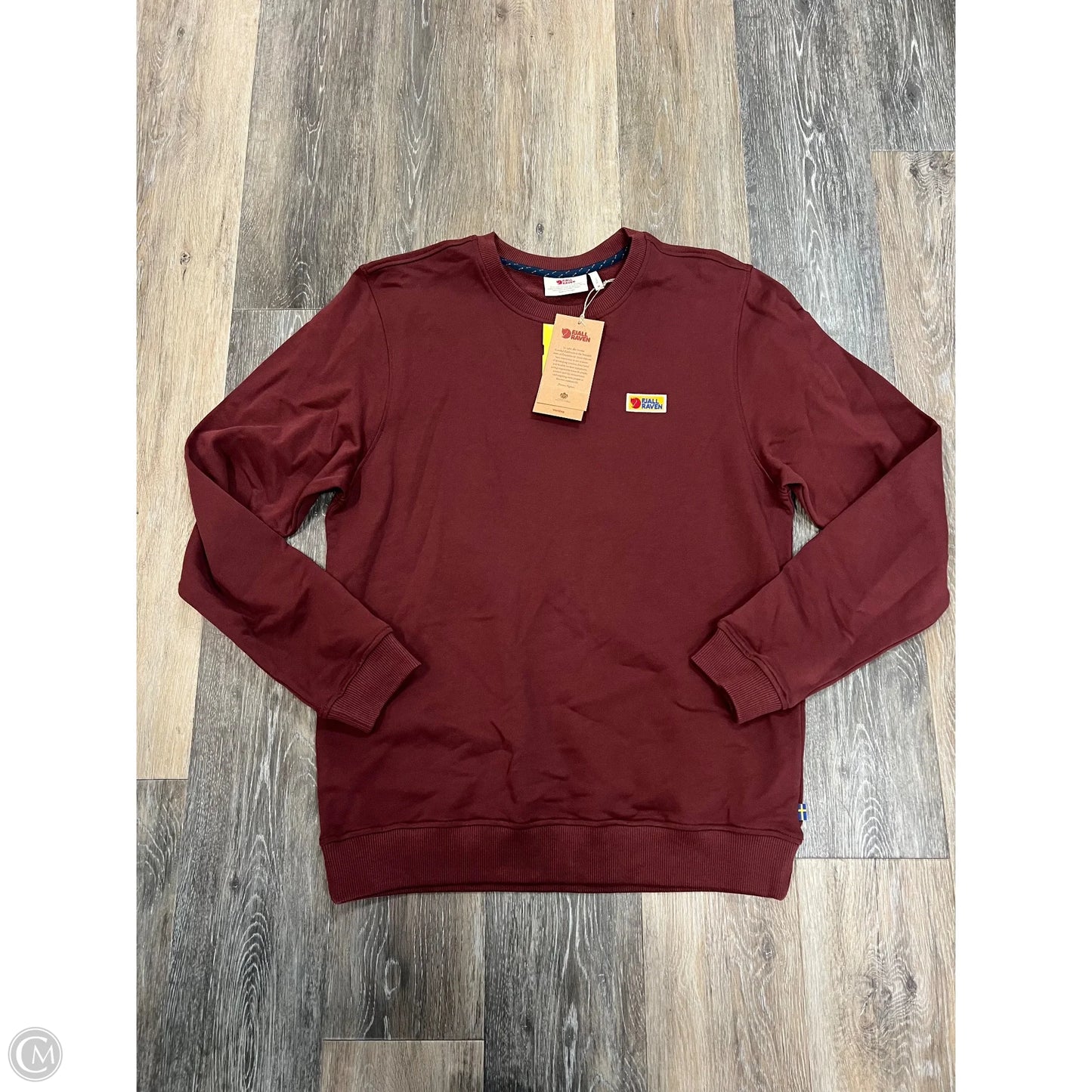Sweatshirt Crewneck By FJALL RAVEN In Red, Size: M