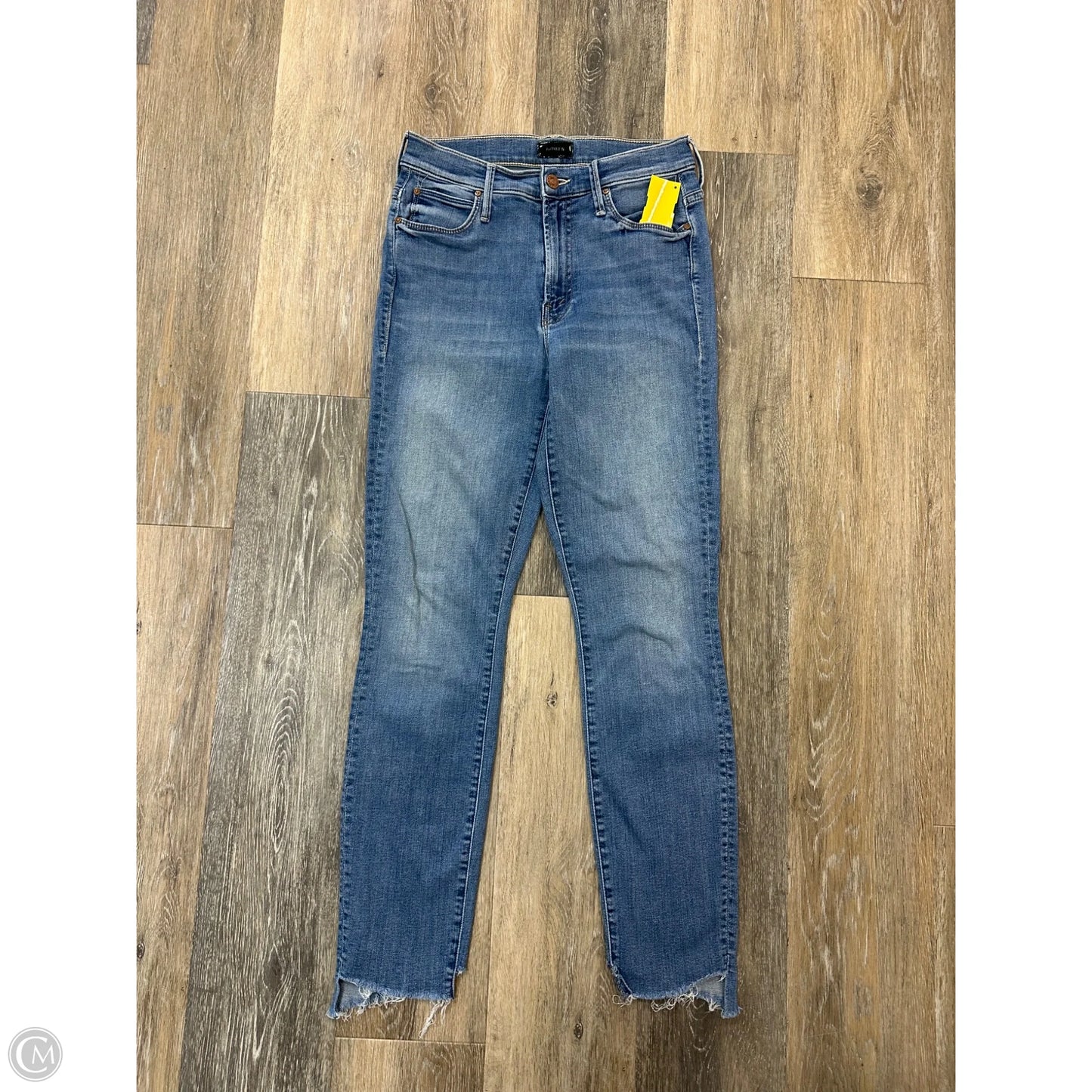 Jeans Skinny By Mother In Blue Denim, Size: 1/25