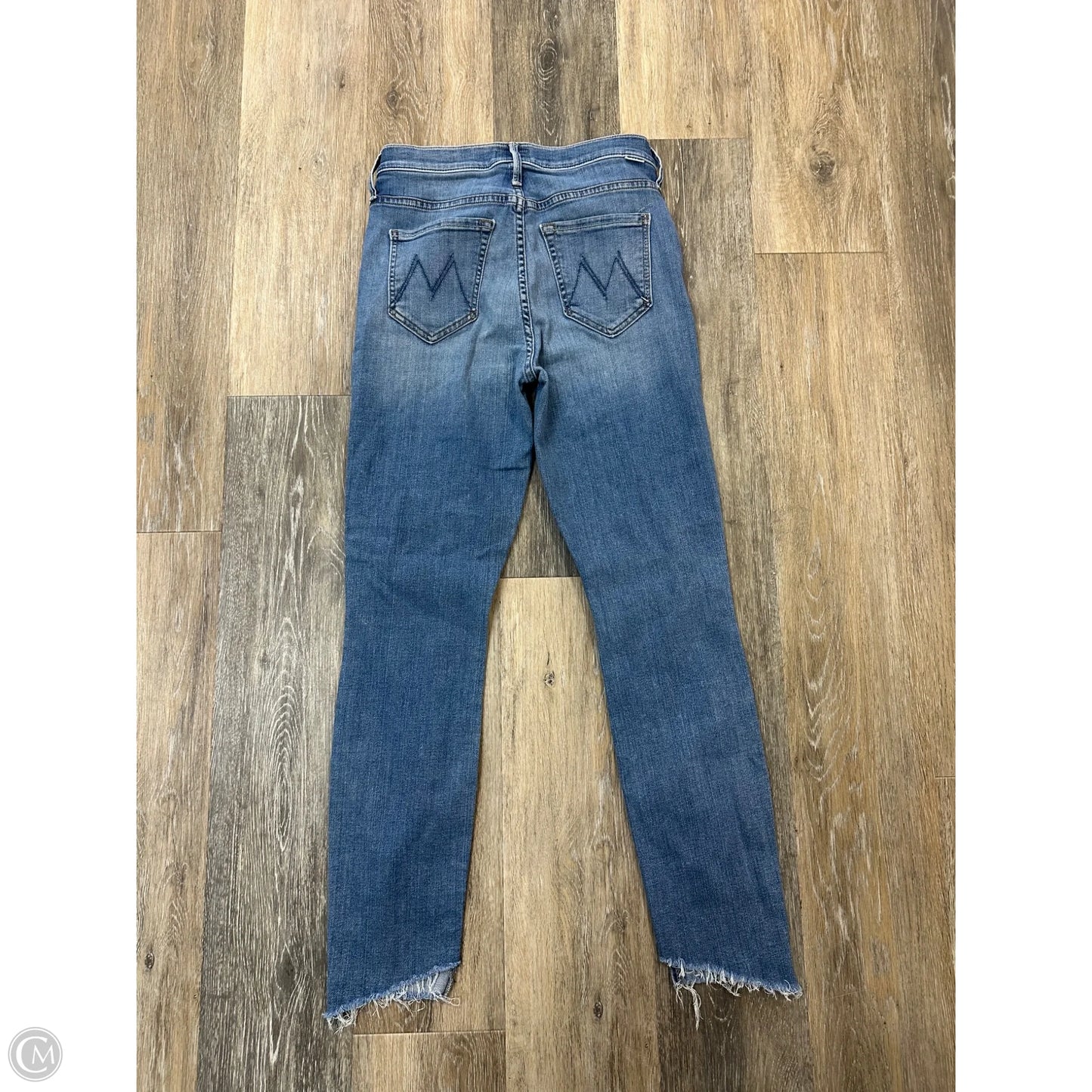 Jeans Skinny By Mother In Blue Denim, Size: 1/25