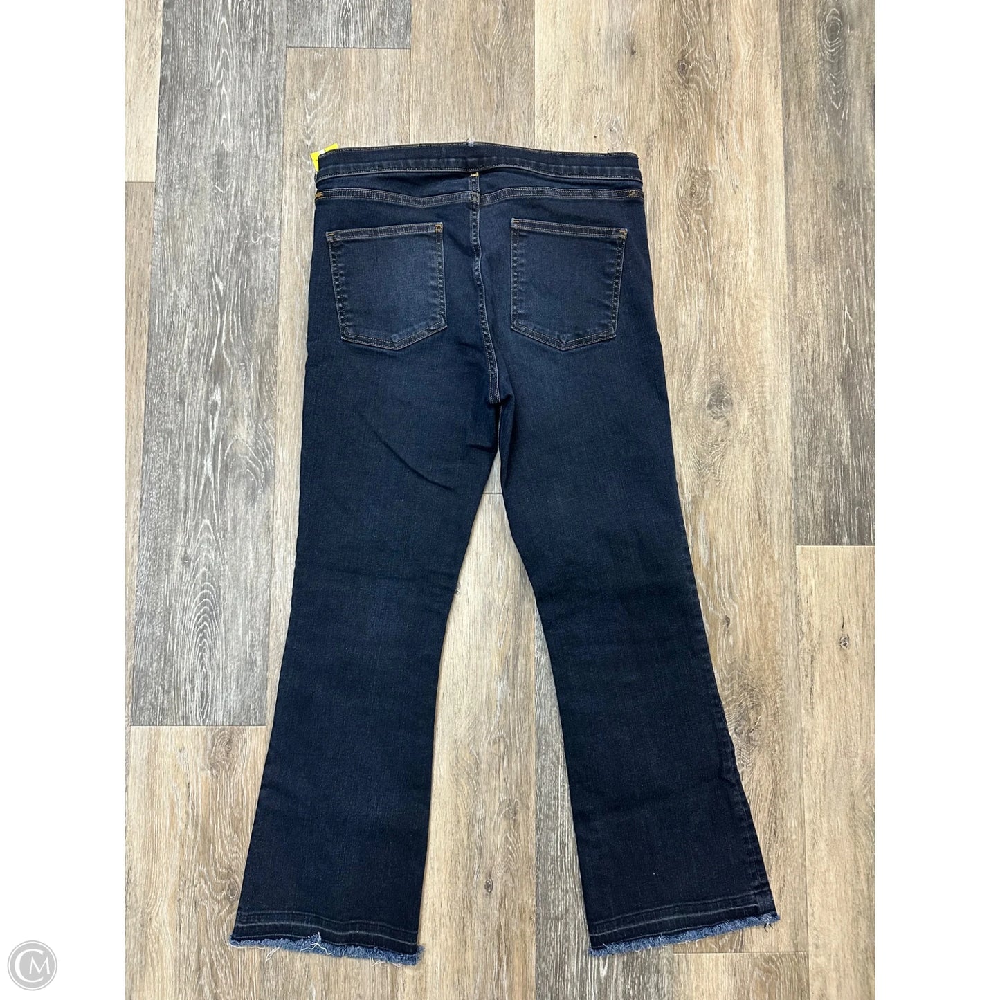 Jeans Flared By Veronica Beard In Blue Denim, Size: 8