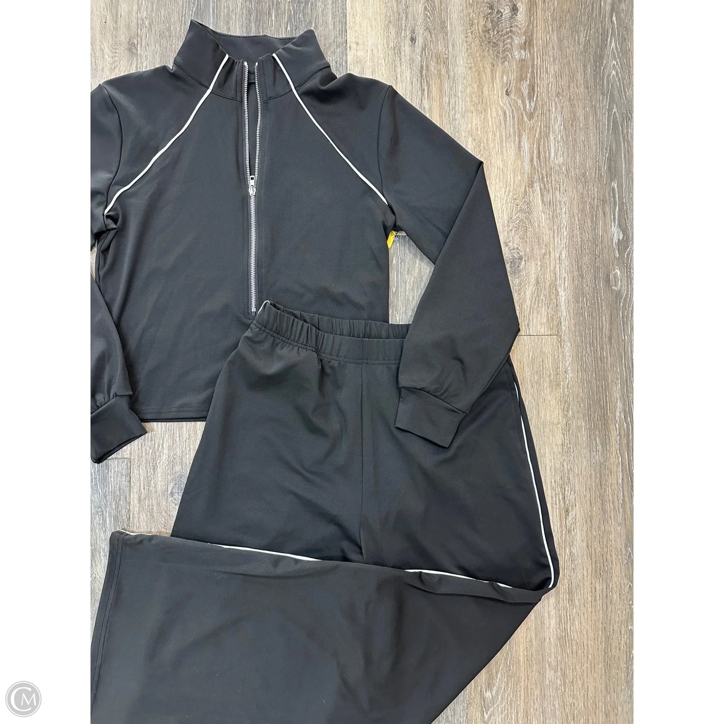 Athletic Pants 2pc By Clothes Mentor In Black, Size: S