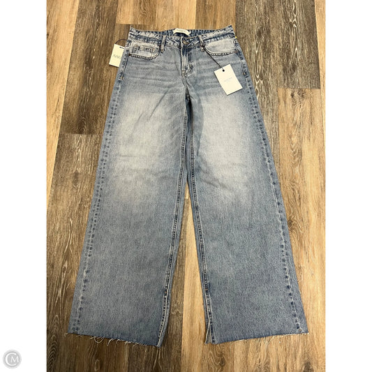 Jeans Wide Leg By Hidden In Blue Denim, Size: 2/26