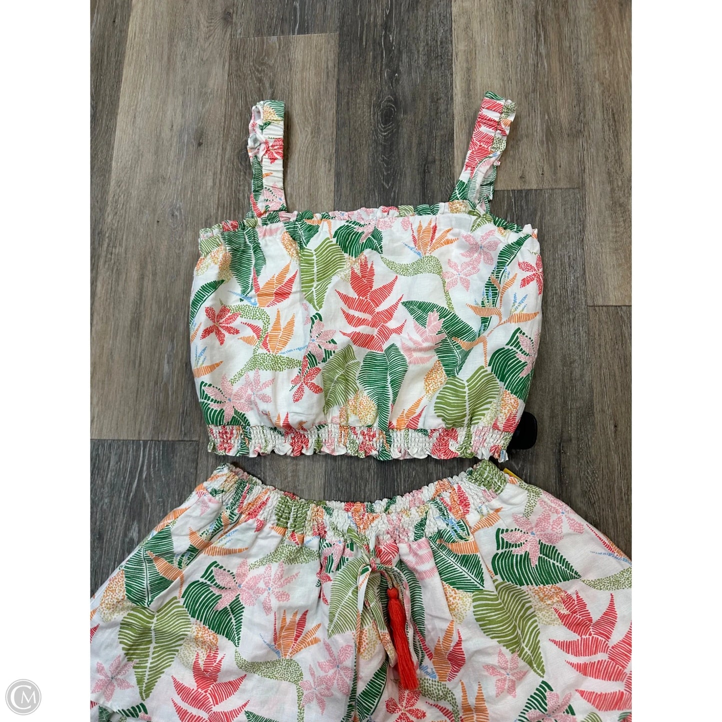 Dress Set 2pc By Tori Richards In Floral Print, Size: M