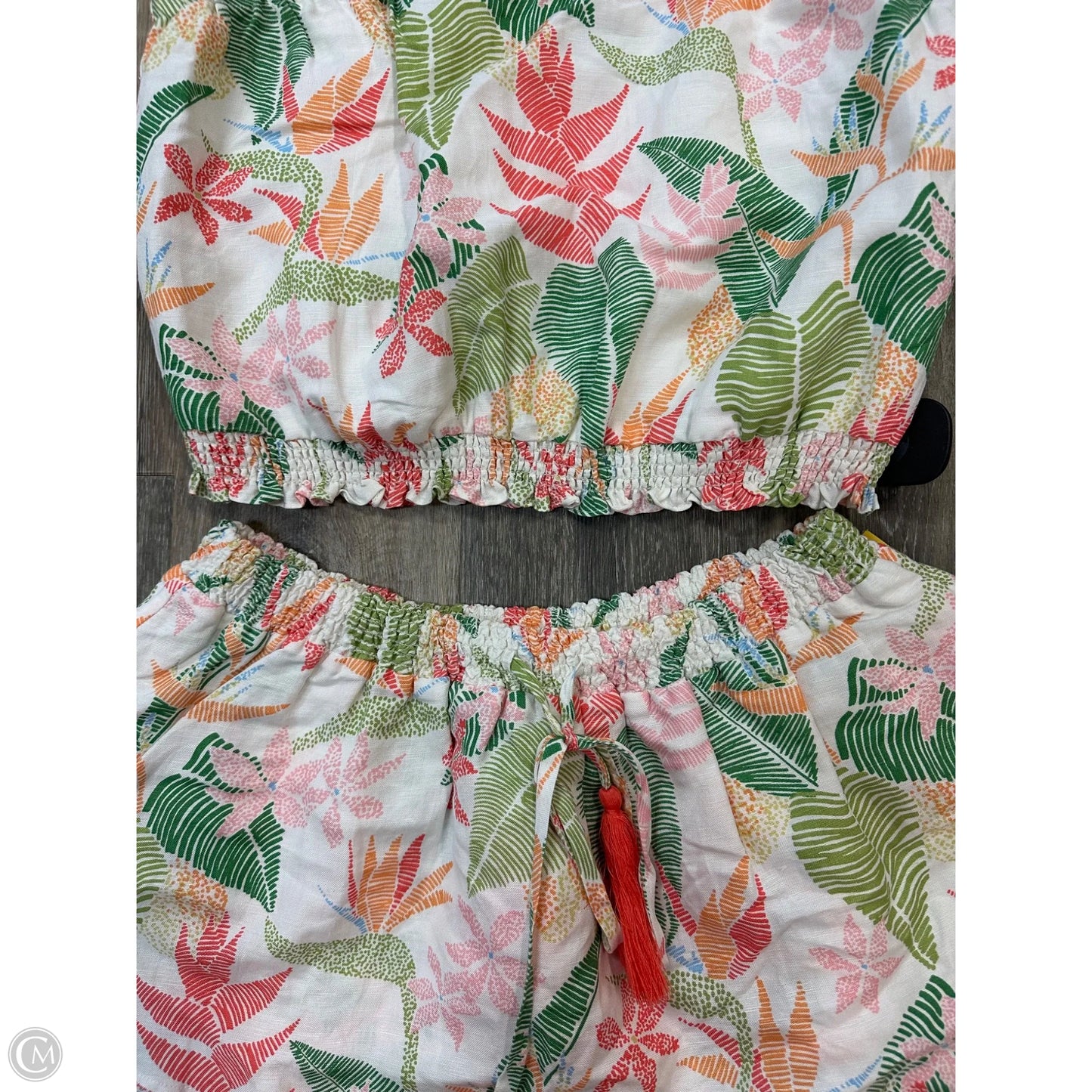 Dress Set 2pc By Tori Richards In Floral Print, Size: M