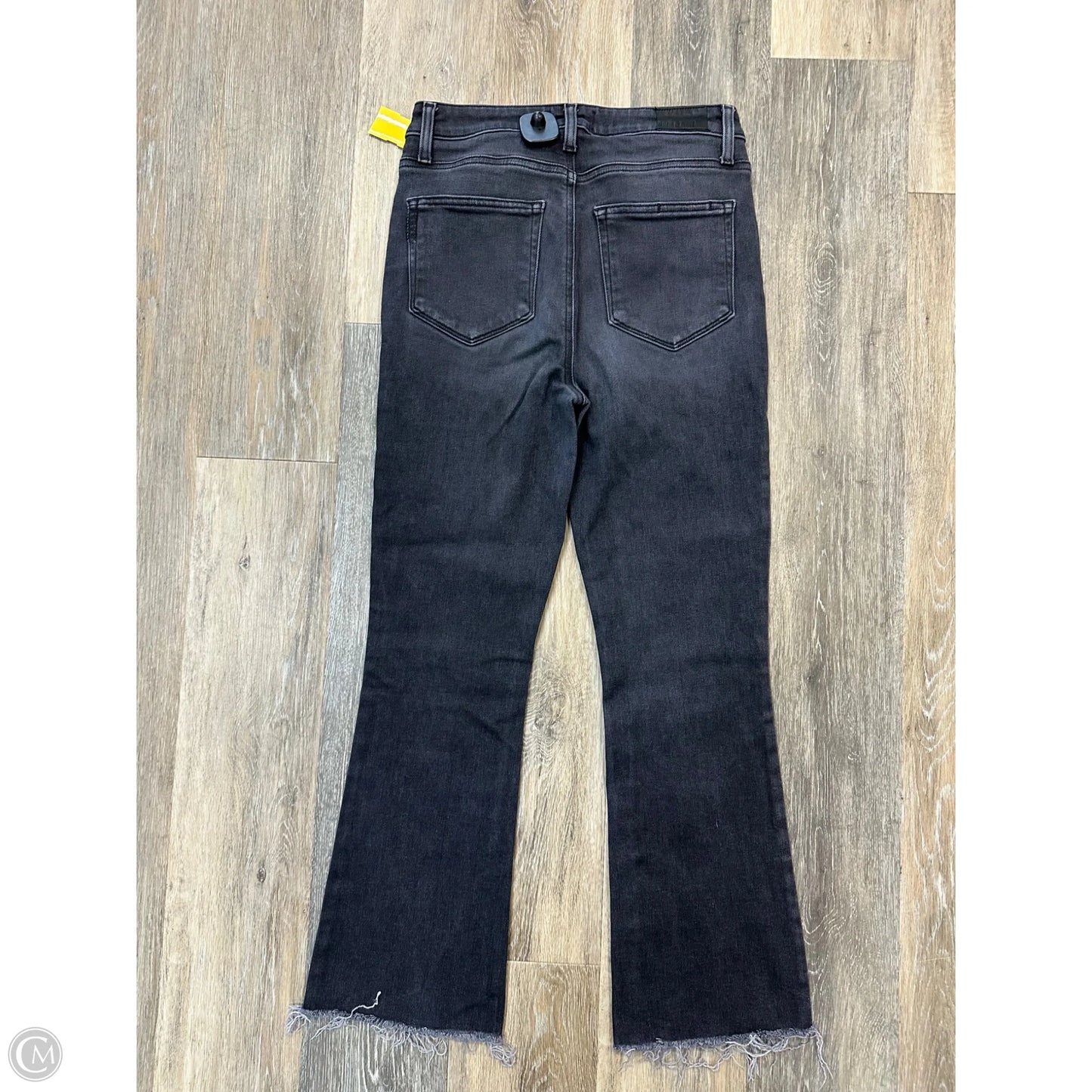 Jeans Flared By Paige In Grey Denim, Size: 8