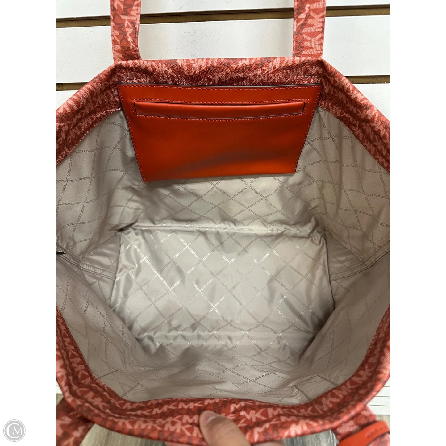 Tote Designer By Michael Kors, Size: Large