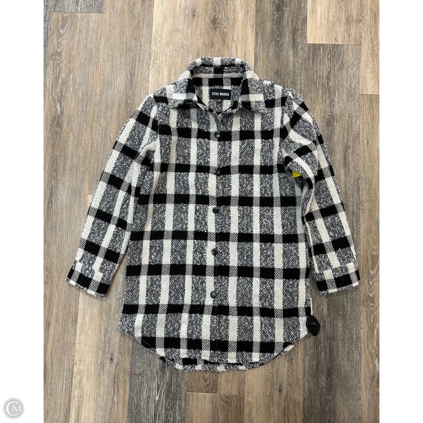 Jacket Other By Steve Madden In Black & Cream, Size: Xs