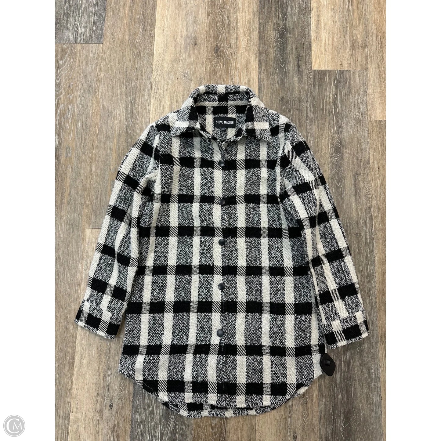Jacket Other By Steve Madden In Black & Cream, Size: Xs