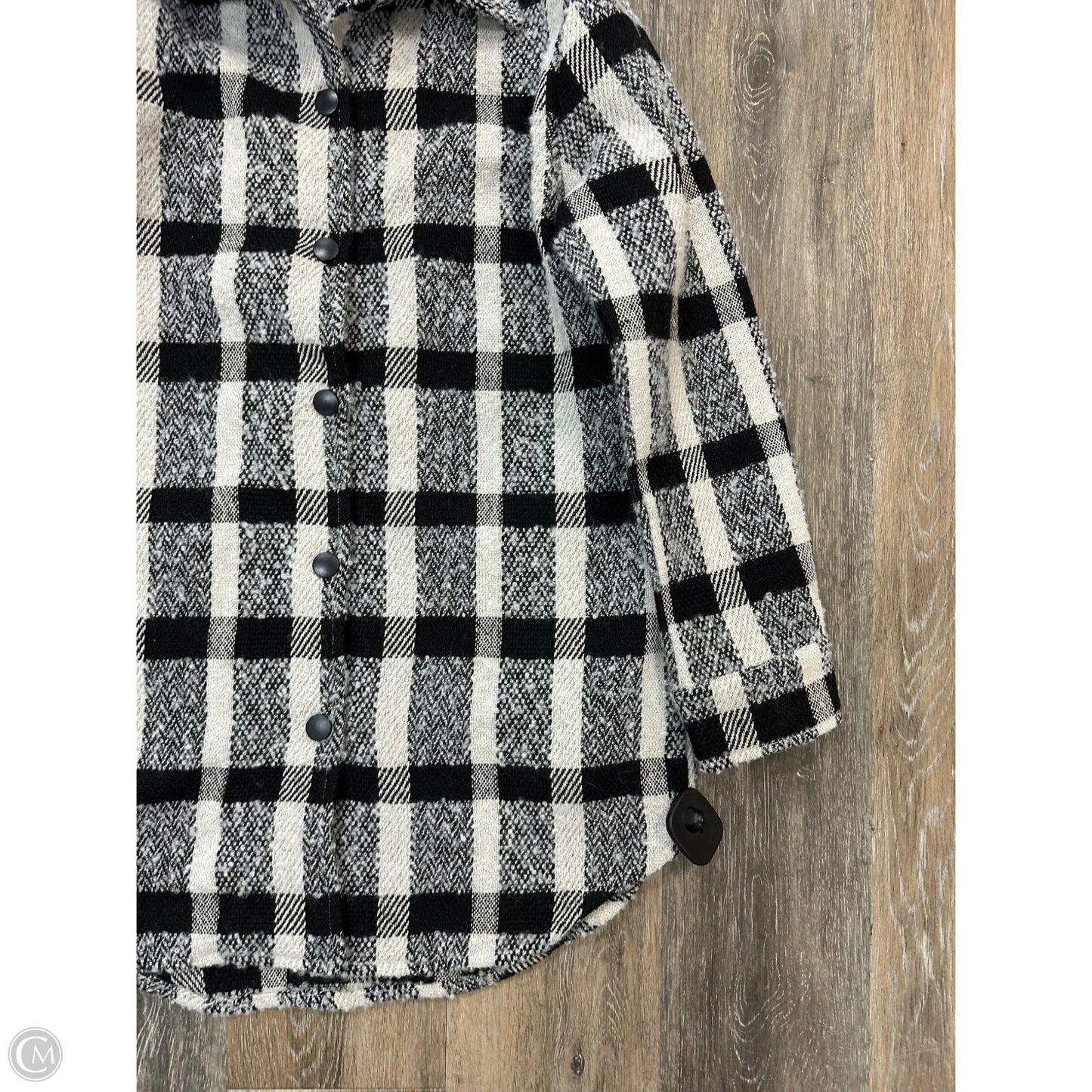 Jacket Other By Steve Madden In Black & Cream, Size: Xs