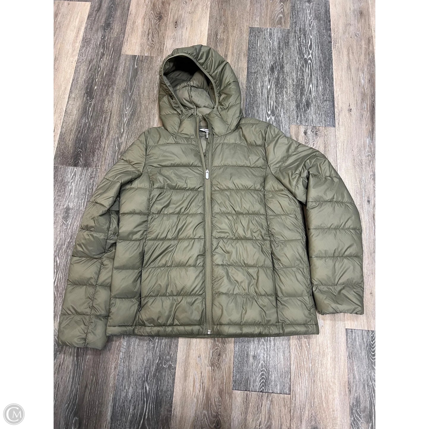 Jacket Puffer & Quilted By Athleta In Green, Size: L