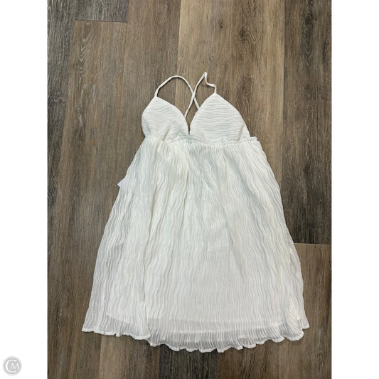 Dress Casual Short By Princess Polly In White, Size: 4