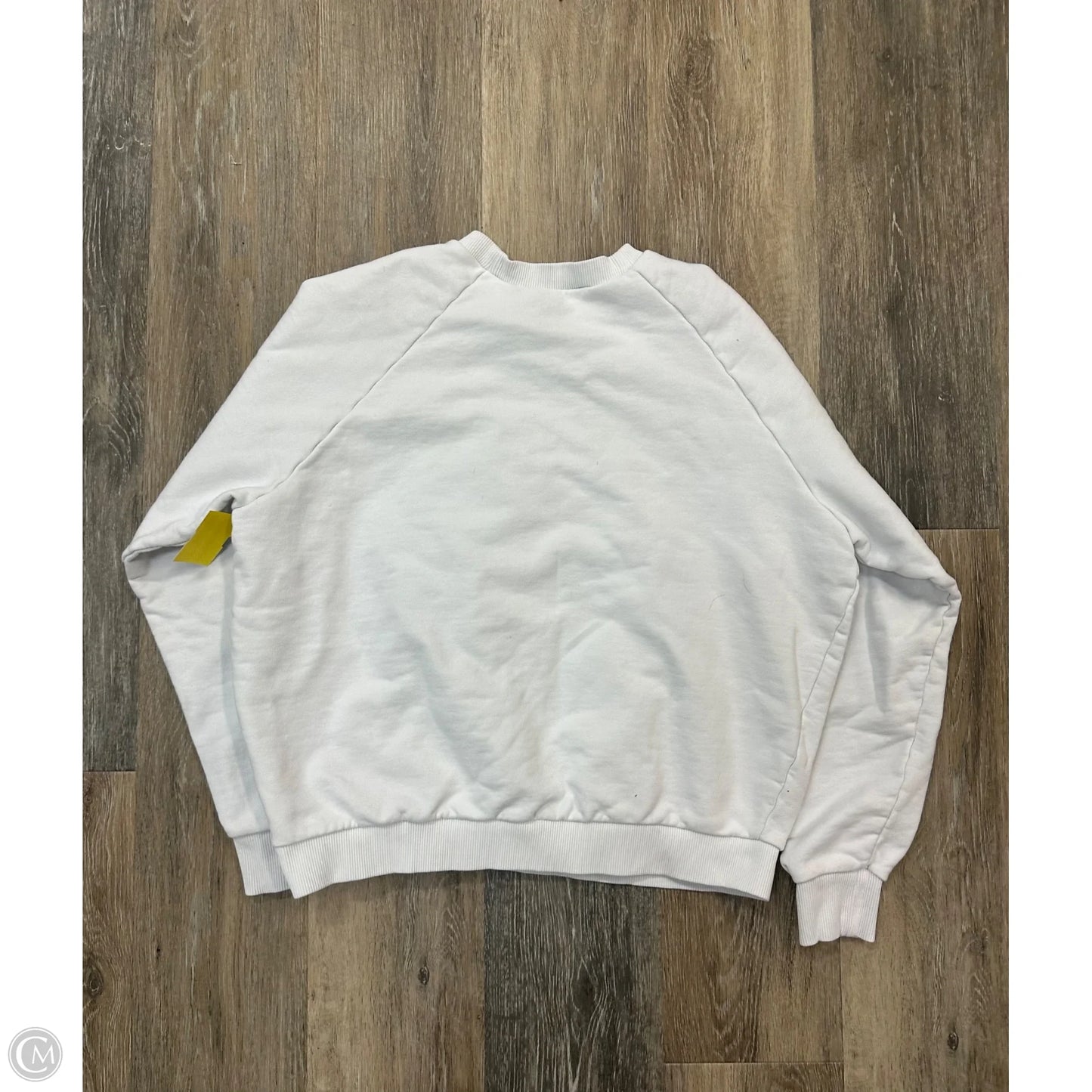 Sweatshirt Designer By Tory Burch In White, Size: S