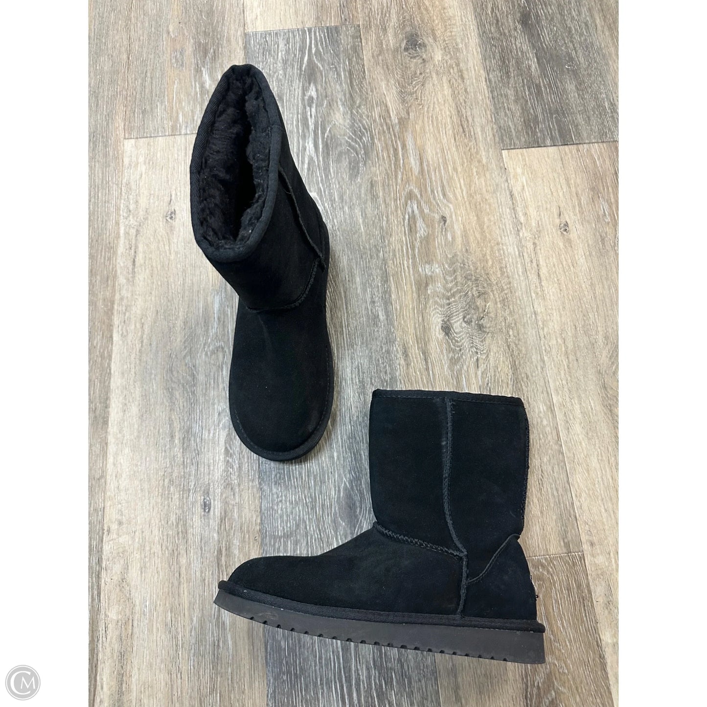 Boots Designer By Ugg In Black, Size: 7