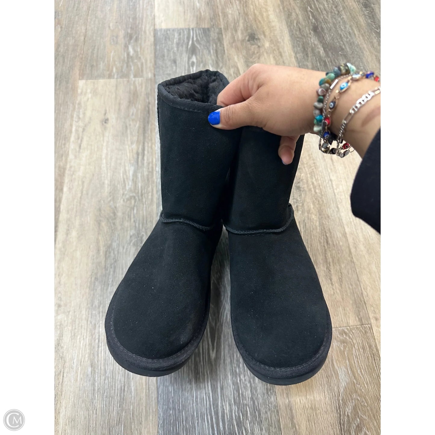 Boots Designer By Ugg In Black, Size: 7