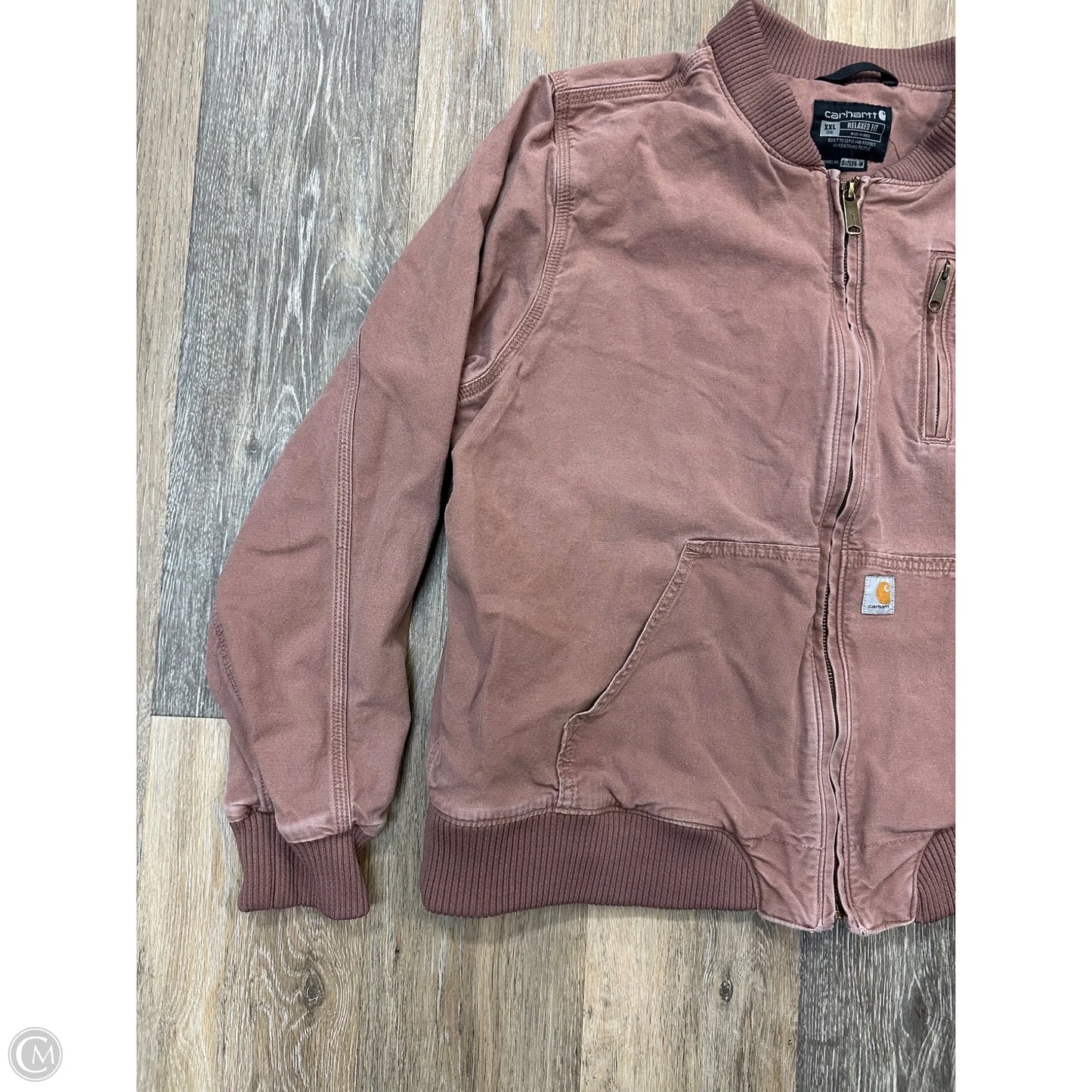 Jacket Utility By Carhartt In Pink, Size: Xxl