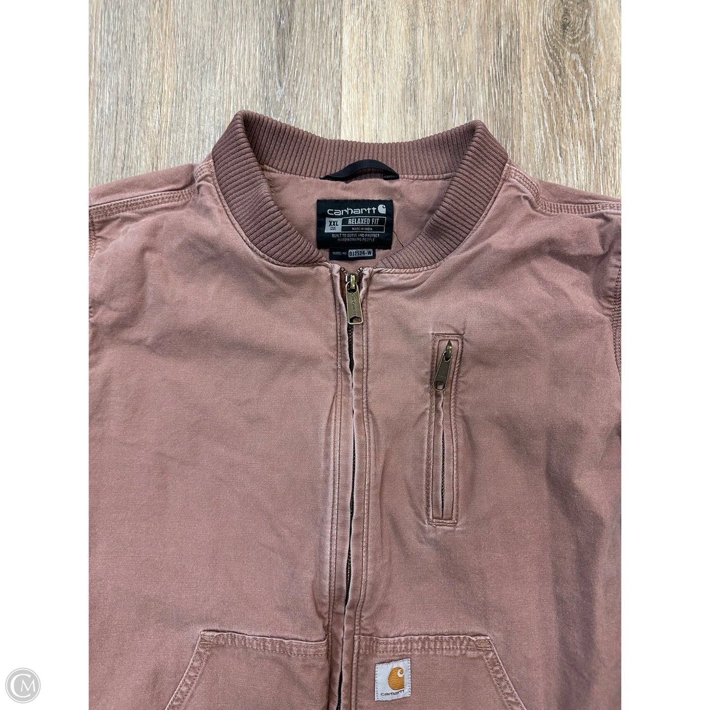 Jacket Utility By Carhartt In Pink, Size: Xxl