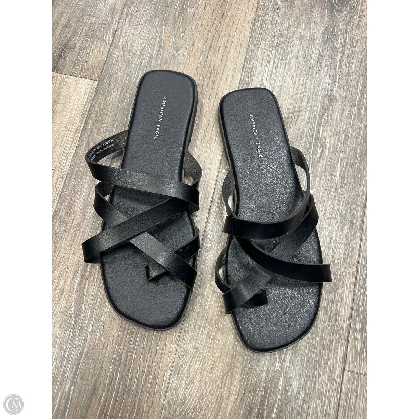 Sandals Flats By American Eagle In Black, Size: 8