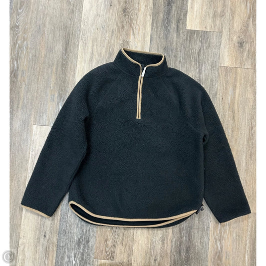 Jacket Faux Fur & Sherpa By J. Crew In Black, Size: M