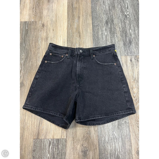 Shorts By Abercrombie And Fitch In Black Denim, Size: 8/29