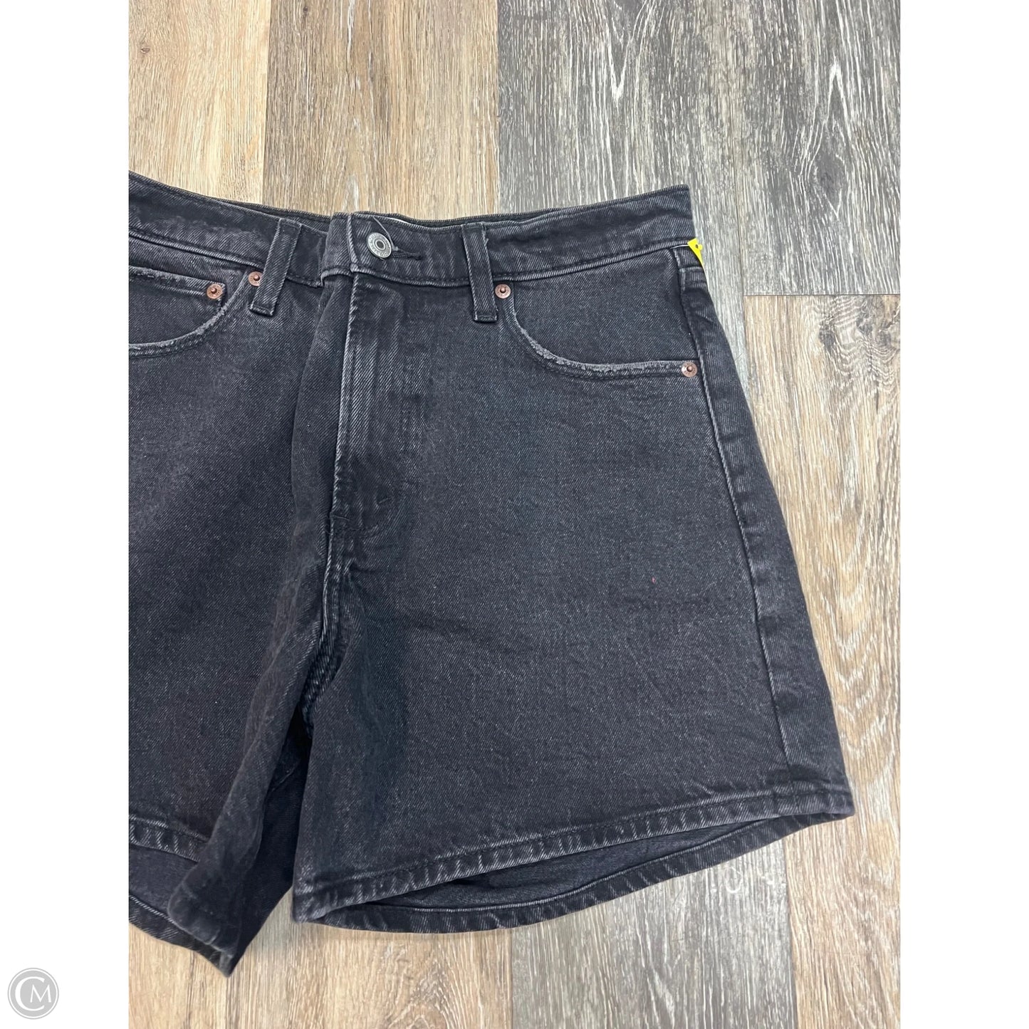 Shorts By Abercrombie And Fitch In Black Denim, Size: 8/29