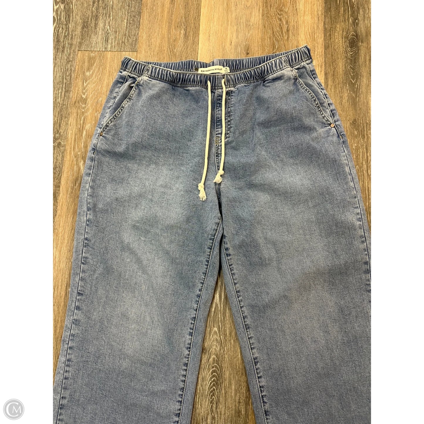 Jeans Designer By Rebecca Minkoff In Blue Denim, Size: 14