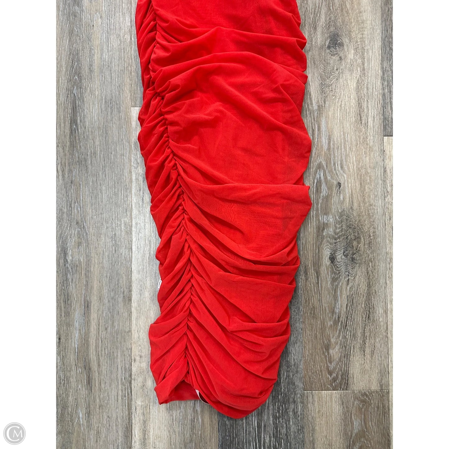 Dress Party Midi By House of CB In Red, Size: Xs