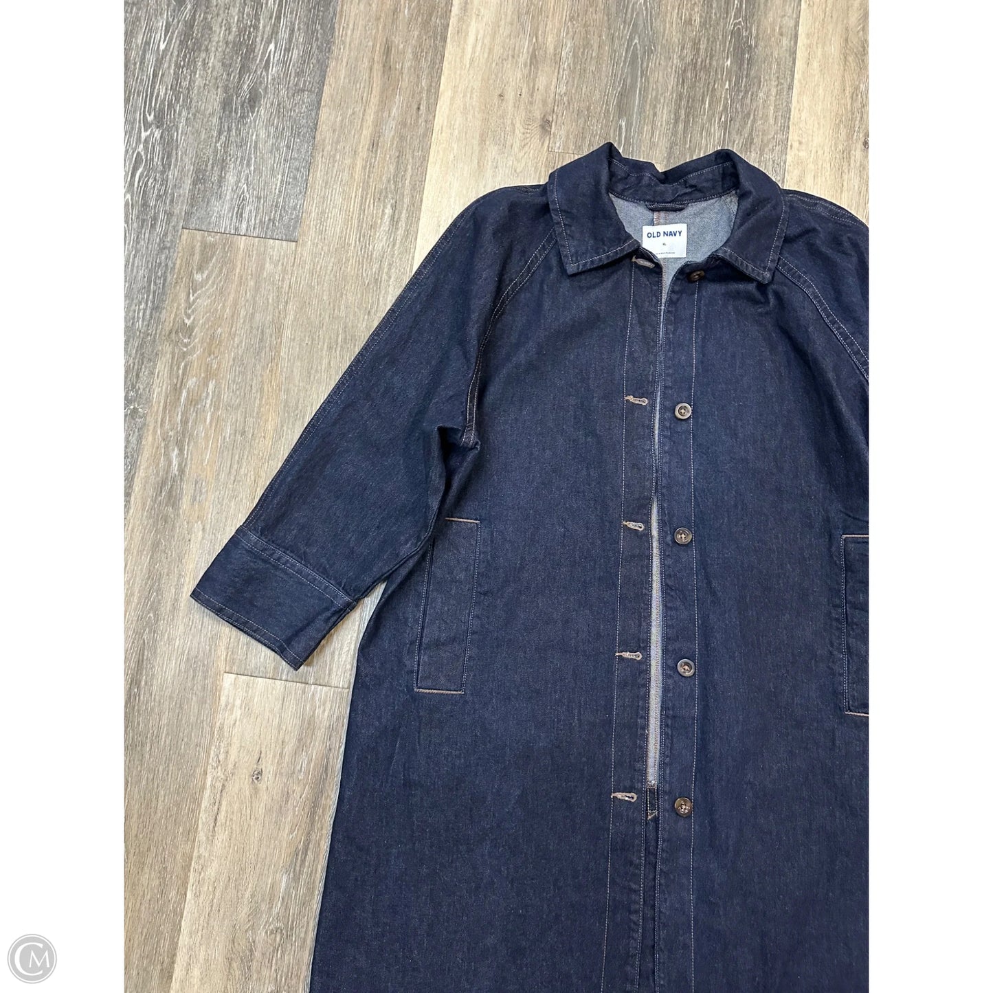 Jacket Denim By Old Navy In Blue Denim, Size: Xl