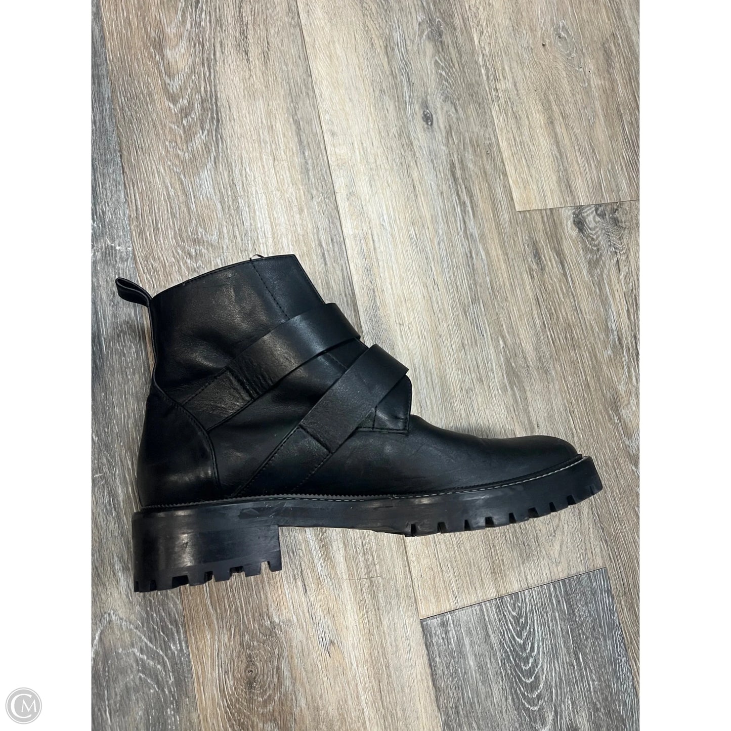 Boots Leather By Freda Salvador In Black, Size: 8.5
