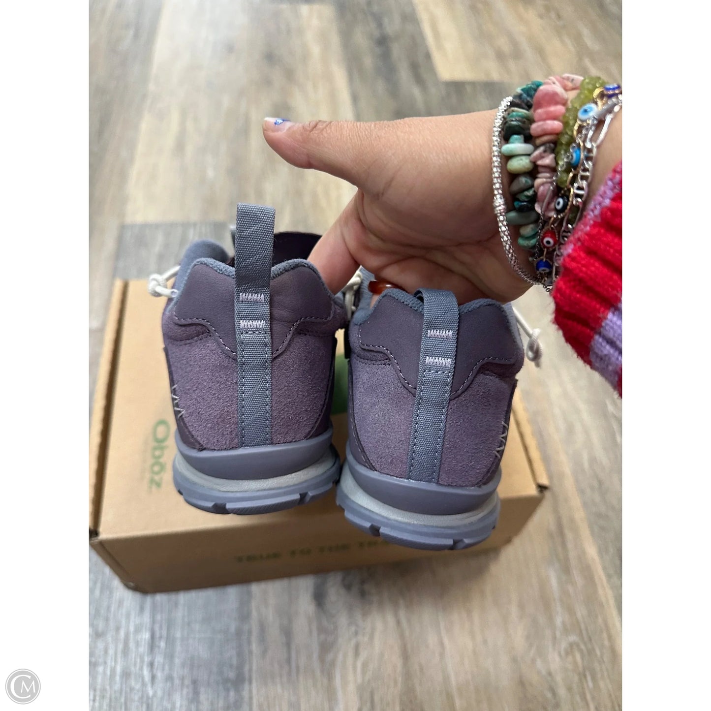 Shoes Athletic By Oboz In Purple, Size: 7