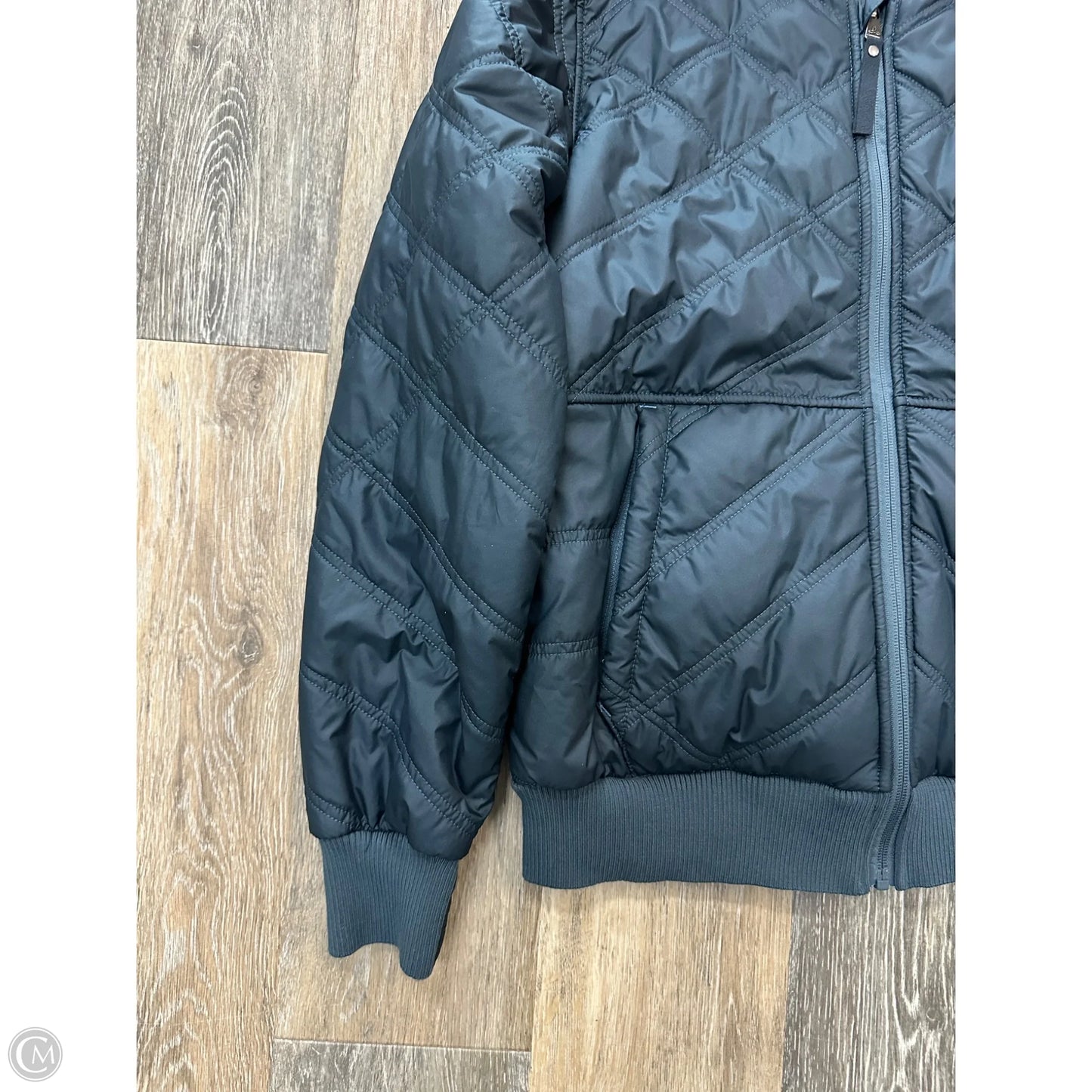 Jacket Puffer & Quilted By Prana In Blue, Size: S
