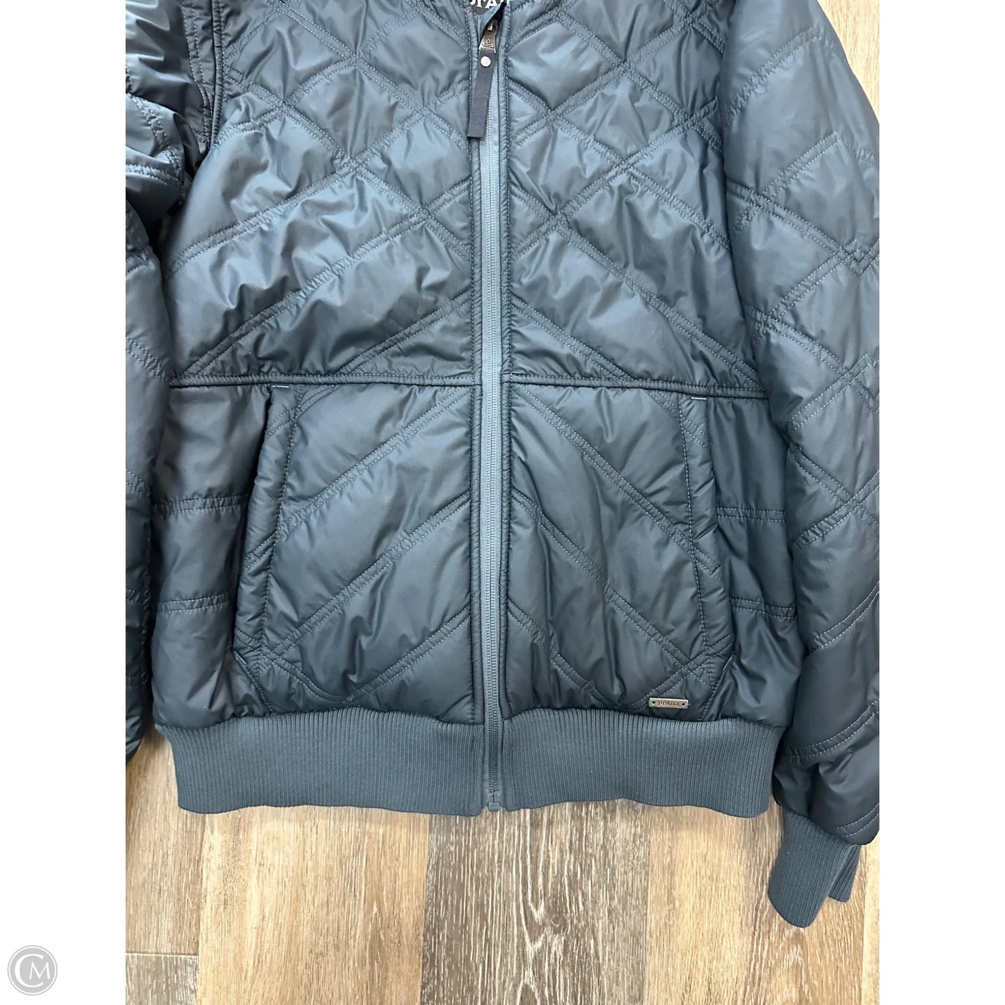 Jacket Puffer & Quilted By Prana In Blue, Size: S